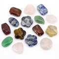 SET OF 15 - Assorted Gemstones & Shapes / Small Drilled Pendants
