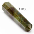 SET OF 2 - Bloodstone Mixed Shaped Towers / 3-5" Avg