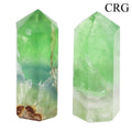 SET OF 2 - Fluorite Mini Towers / 50mm AVG