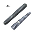 Quartz Massage Wands (3-5 Inches) (Set of 2) Gray Crystal Massage Wands