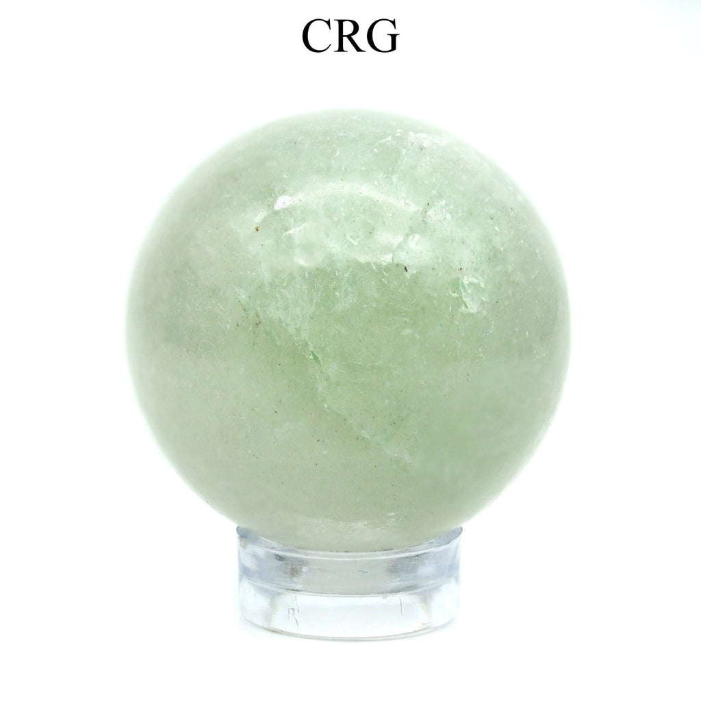 SET OF 2 - Green Aventurine Spheres / 25-40mm AVG