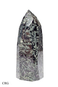 SET OF 2 - Hand-Carved Galaxy Jasper Freeform / 3.5" AVG