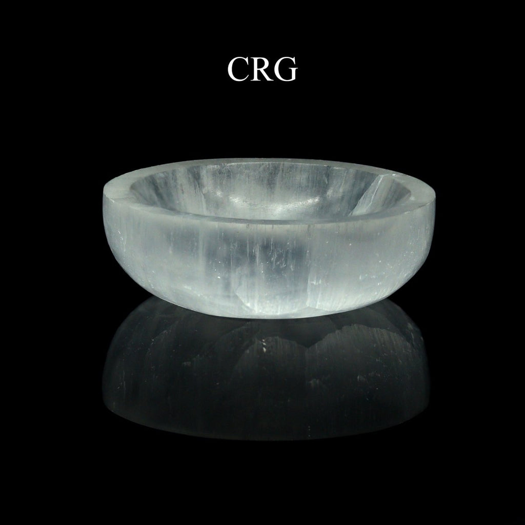 Selenite Bowl Hand-Carved 7.5-9 cm (2 pieces)