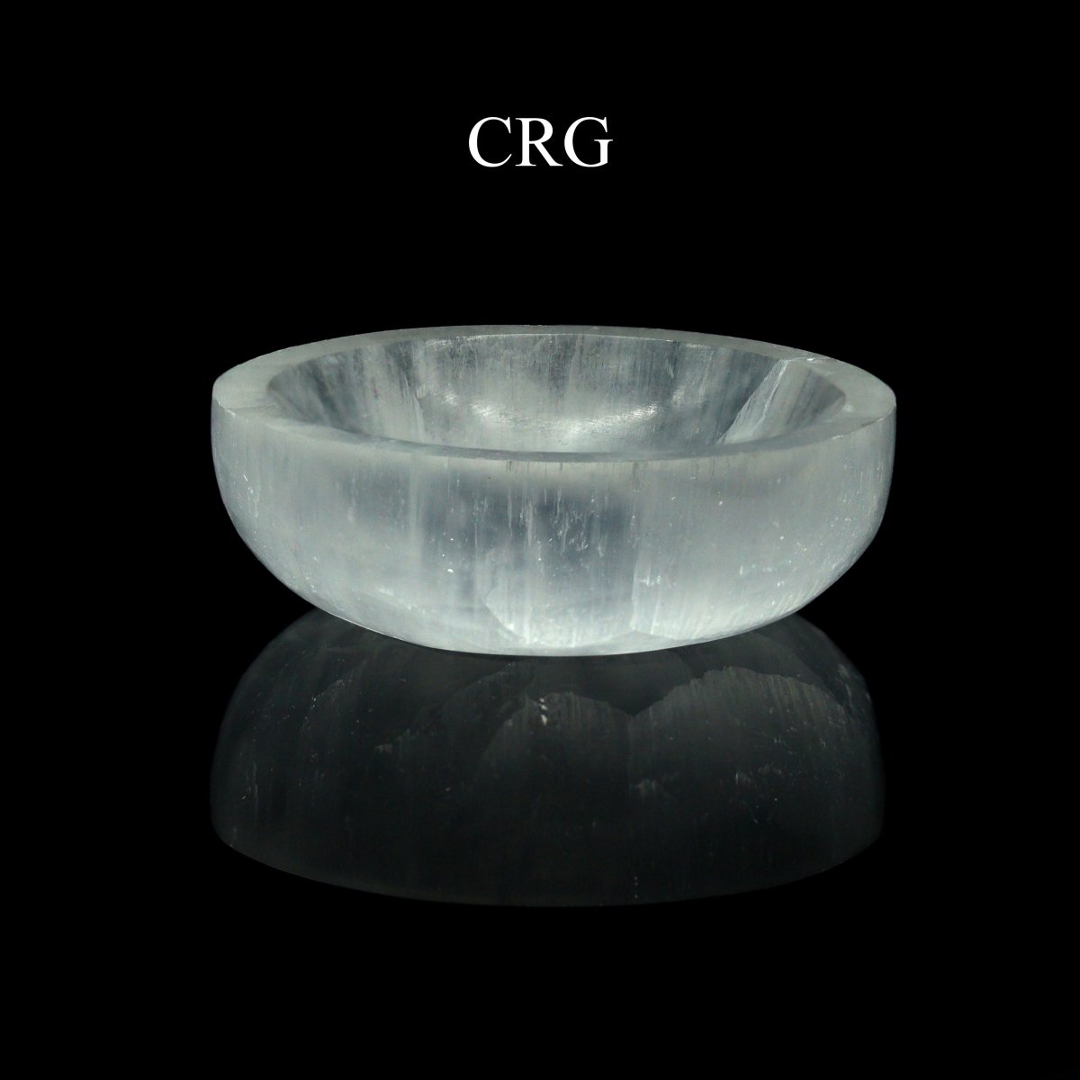Selenite Bowl Hand-Carved 7.5-9 cm (2 pieces)
