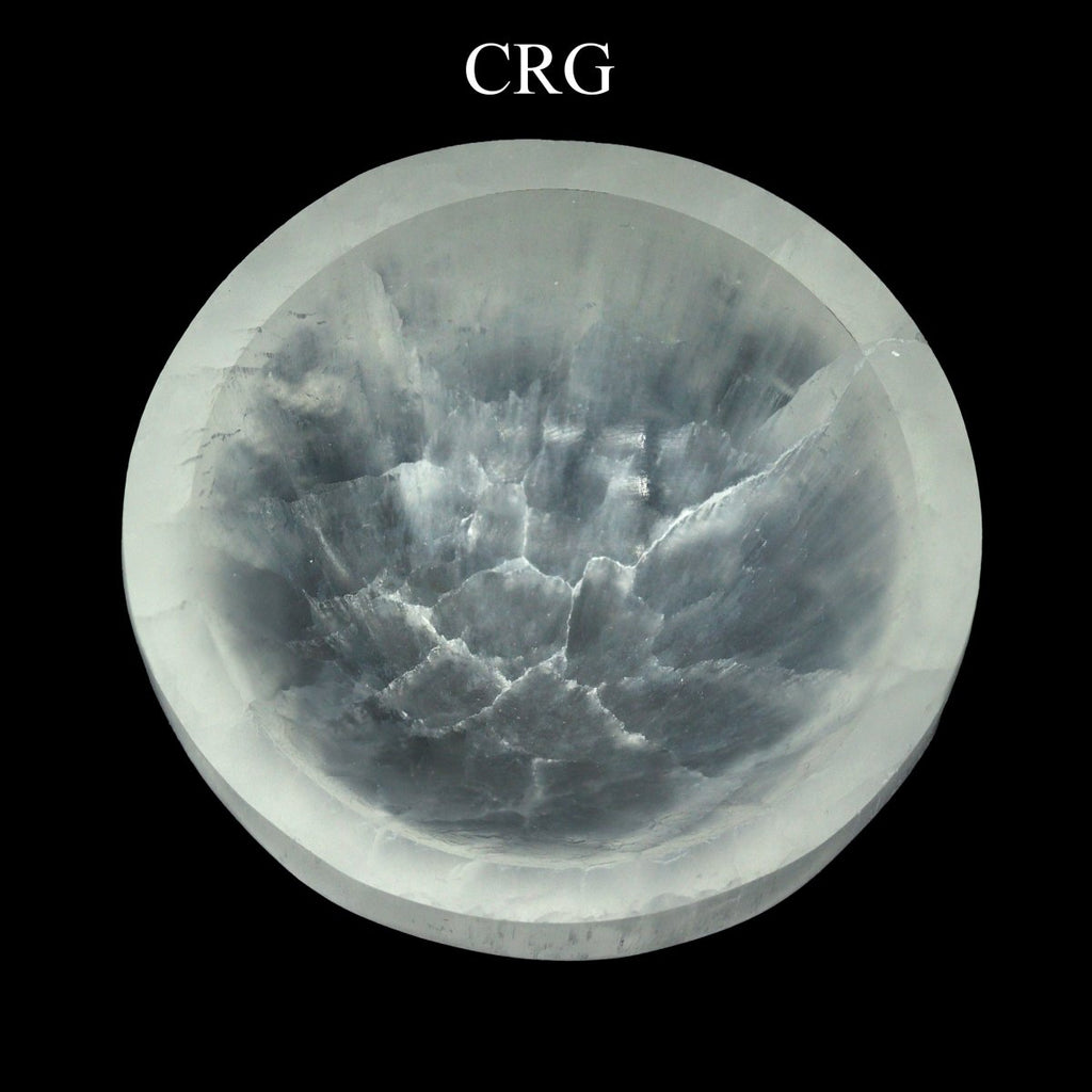 Selenite Bowl Hand-Carved 7.5-9 cm (2 pieces)