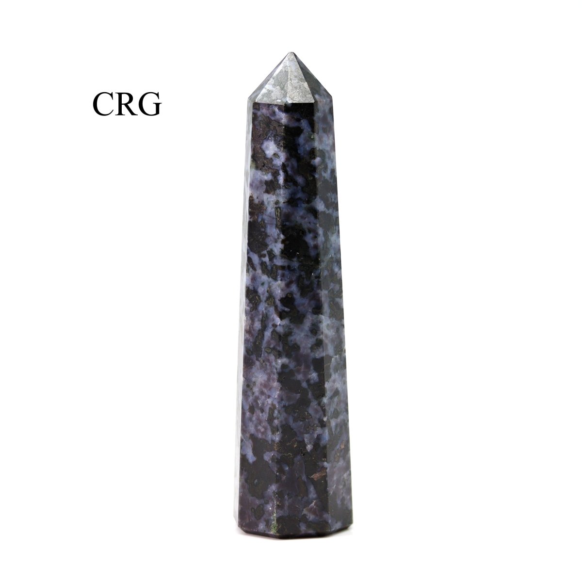 SET OF 2 - Indigo Gabbro Mixed Shaped Towers / 3-5" Avg