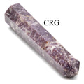 SET OF 2 - Lepidolite Gemstone Obelisk Point 4" AVG
