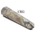 SET OF 2 - Mixed Shape Iron Pyrite Towers / 3-5" AVG