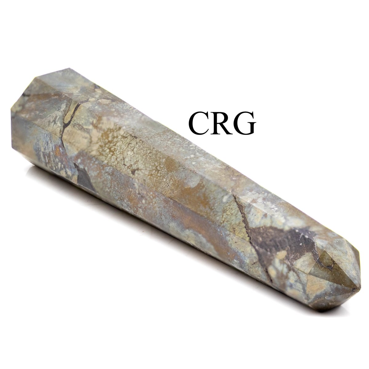 SET OF 2 - Mixed Shape Iron Pyrite Towers / 3-5" AVG