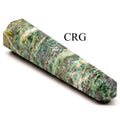 SET OF 2 - Mixed Shape Ruby Fuchsite Towers / 3-5" AVG