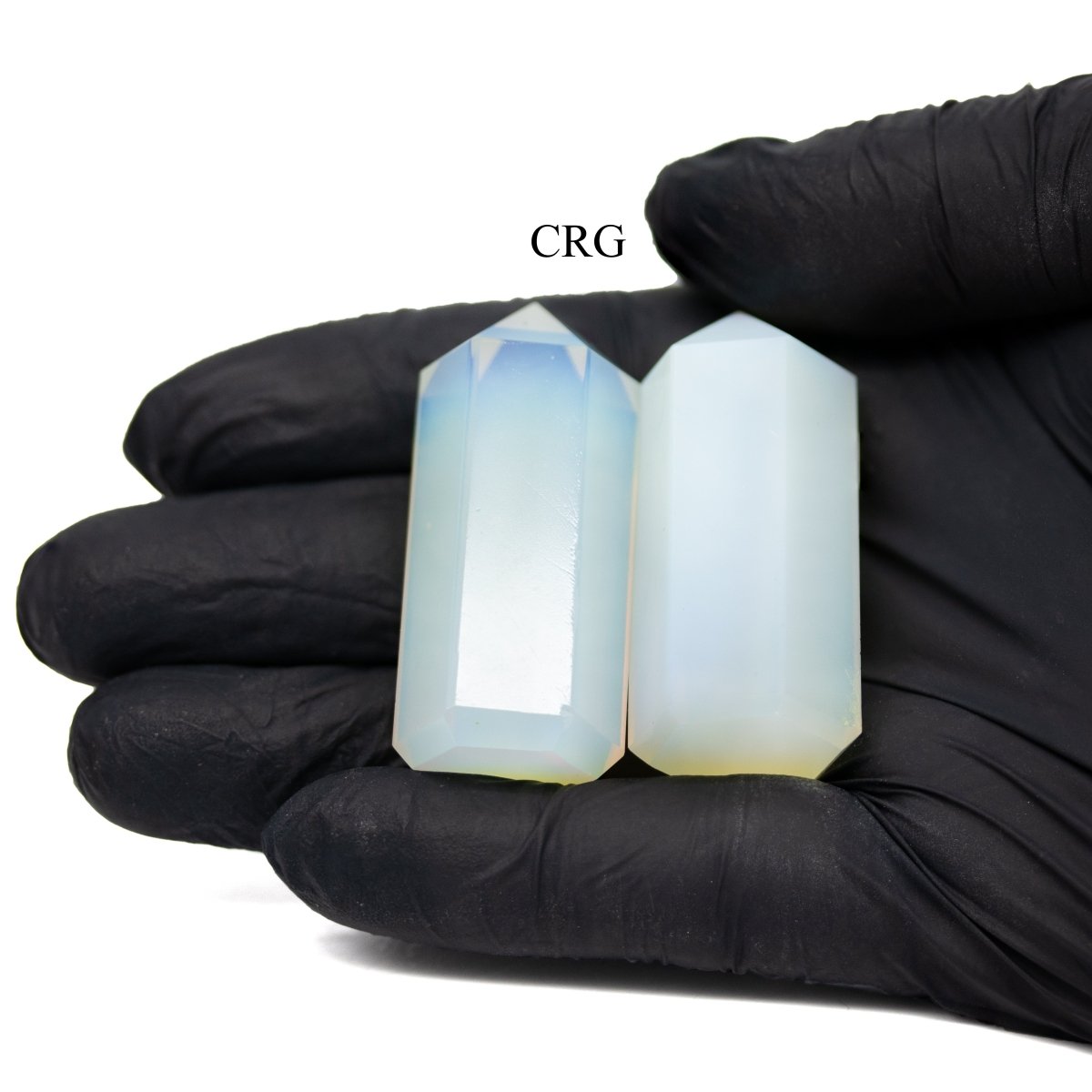 SET OF 2 - Opalite Mini Towers / 50mm AVG