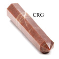 SET OF 2 - Red Jasper Mixed Shaped Towers / 3-5" Avg
