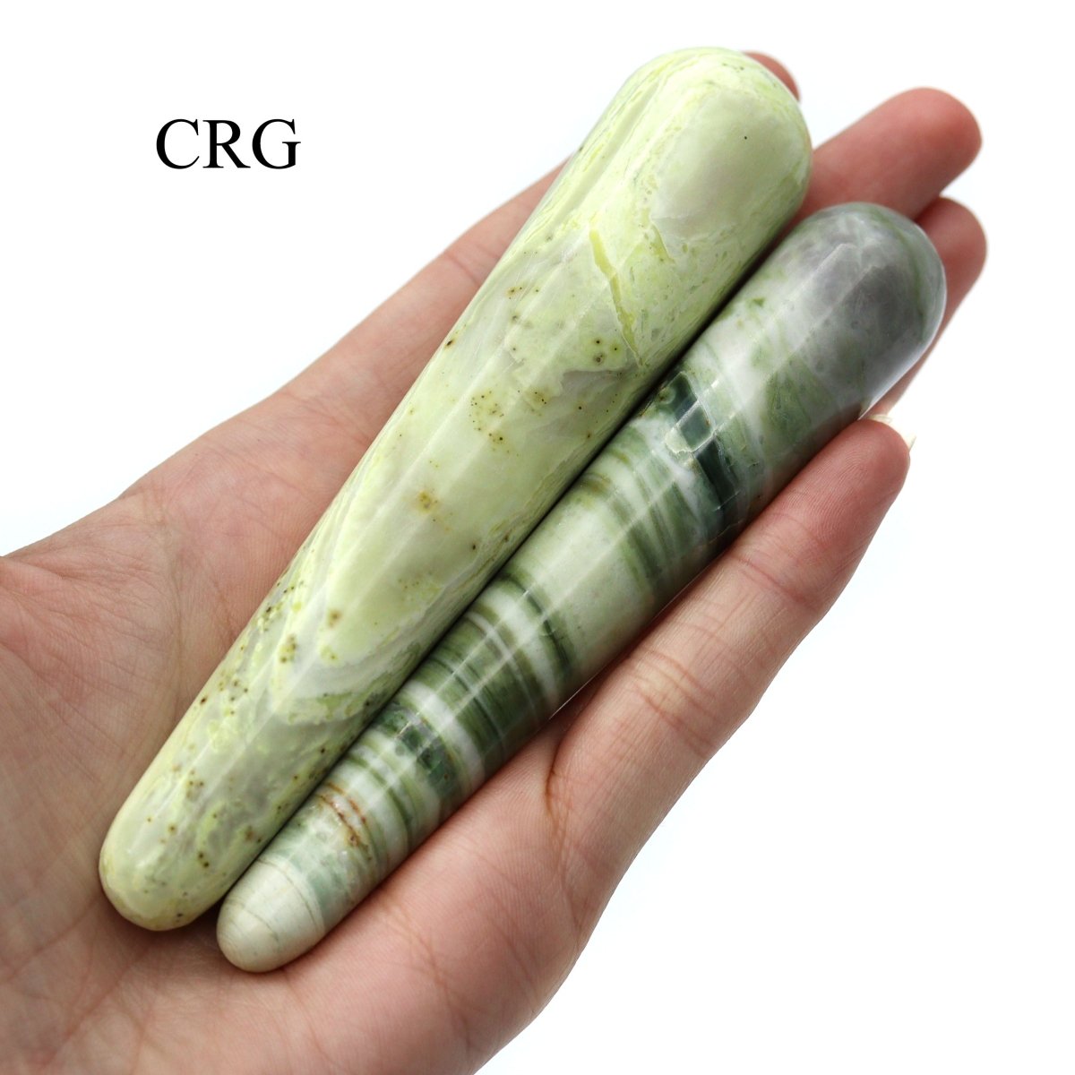 SET OF 2 - Serpentine Massage Wands / 3-5" AVG