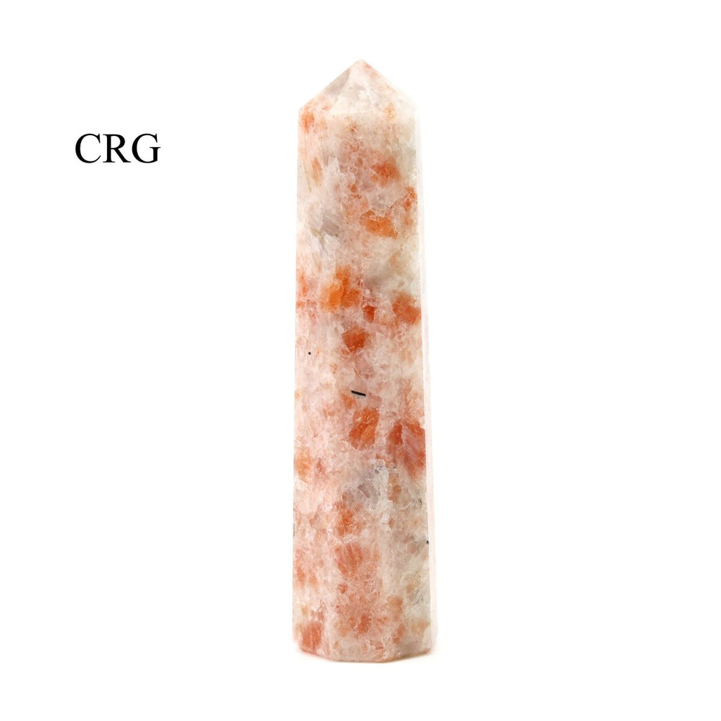 SET OF 2 - Sunstone Mixed Shaped Towers / 3-5" Avg