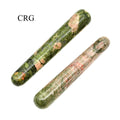 SET OF 2 - Unakite Massage Wands / 3-5" AVG