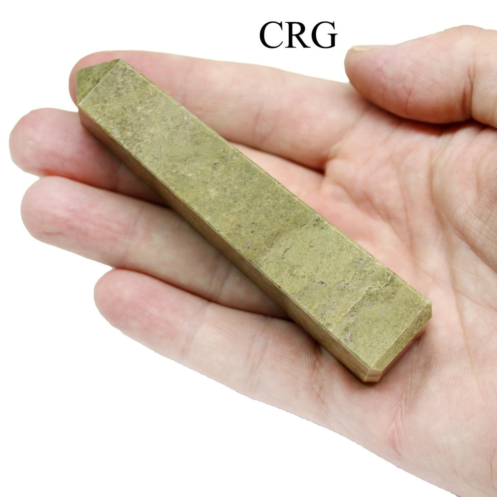 SET OF 2 - Vesuvianite Towers / 3-5" Avg