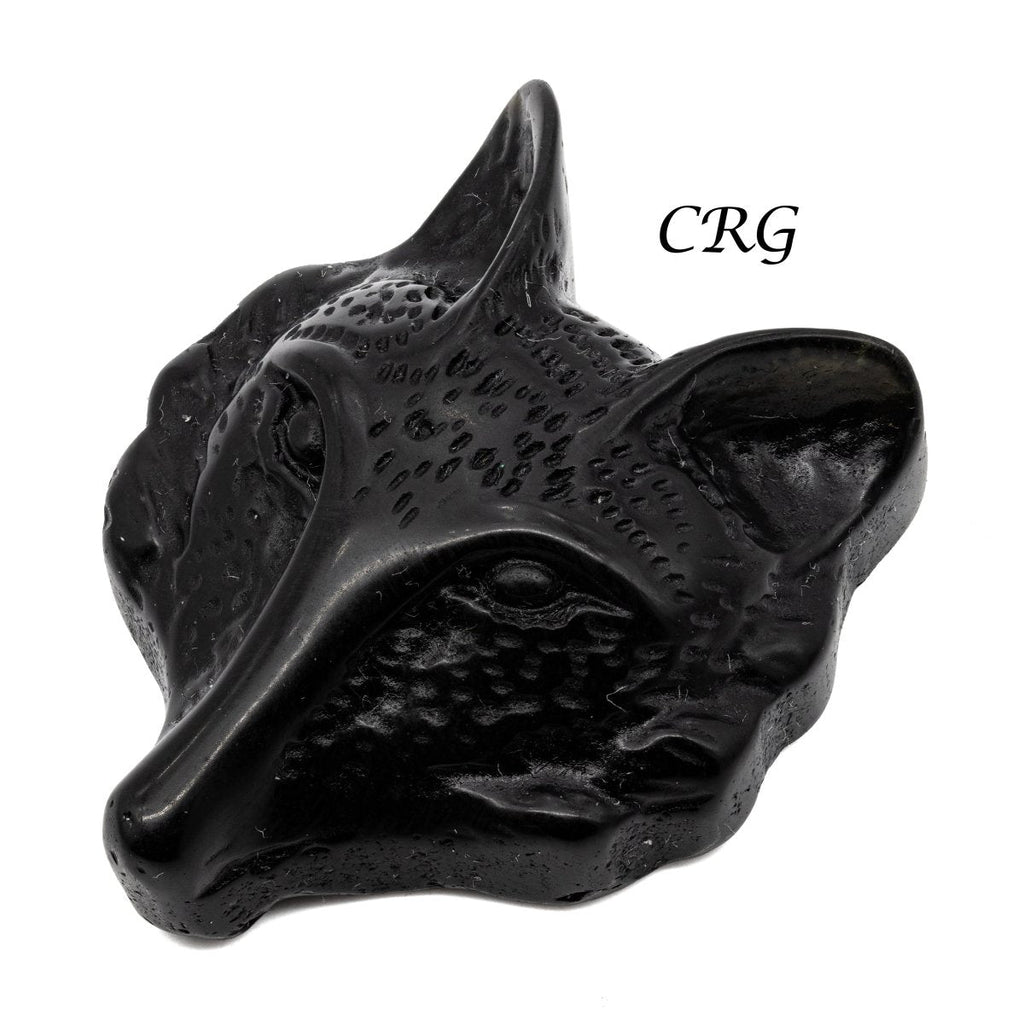 SET OF 4 - Assorted Gemstone Wolves / 1.5" Avg