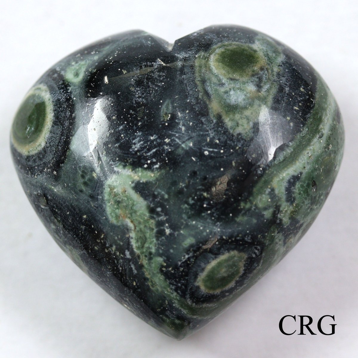 SET OF 4 - Galaxy Jasper Puffy Hearts / 1-2" AVG