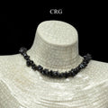 Hematite Strand Chip Choker Necklace (16 Inches) (4 Pieces) (INJD)