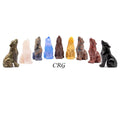 Howling Wolf Carving (4 Pieces)