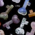 Set of 4 - Key To My Heart Friendship Love Crystal