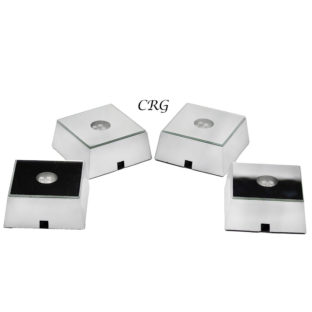 SET OF 4 - LED Mirror Light Box / 2.4" x 2.4" Avg.