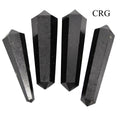 SET OF 4 - Obsidian Mini Double Terminated Wand / 1" AVG
