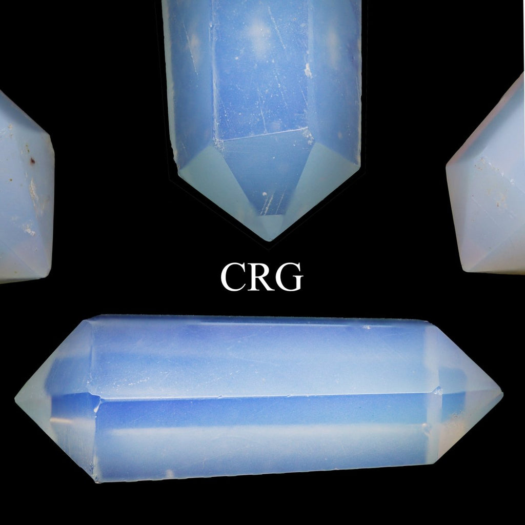 SET OF 4 - Opalite Mini Double Terminated Points / 1" AVG