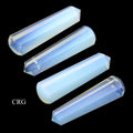 SET OF 4 - Opalite Wand with Smooth Round End / 2" AVG