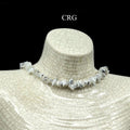 Rainbow Moonstone Strand Chip Choker Necklace (4 Pieces) (16 Inches)