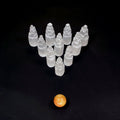 SET OF 4 - Selenite Skyscraper Tower / 2.5" AVG