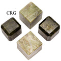 SET OF 4 - Vesuvianite Cubes / 30-40mm AVG