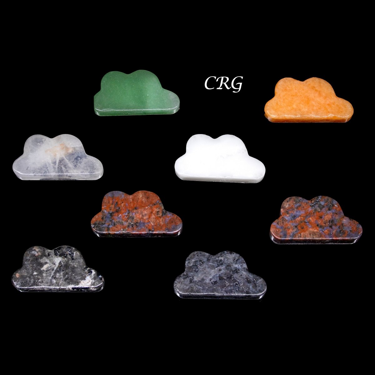 SET OF 8 - Puffy Gemstone Clouds / Random Mix