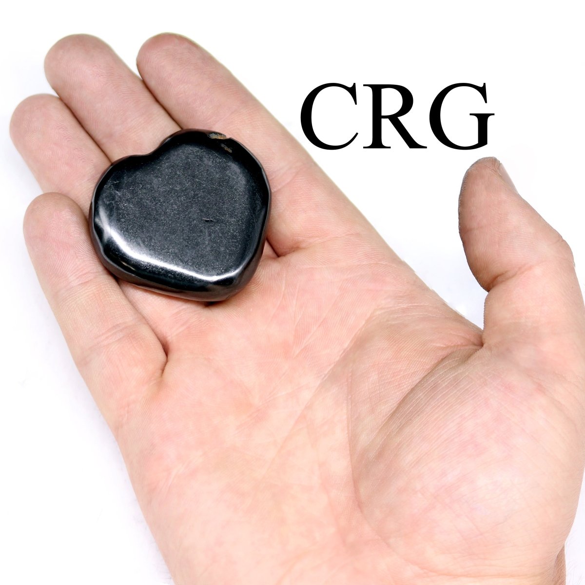 Shungite Pocket Heart 1.5 to 2 Inches (1 Piece)