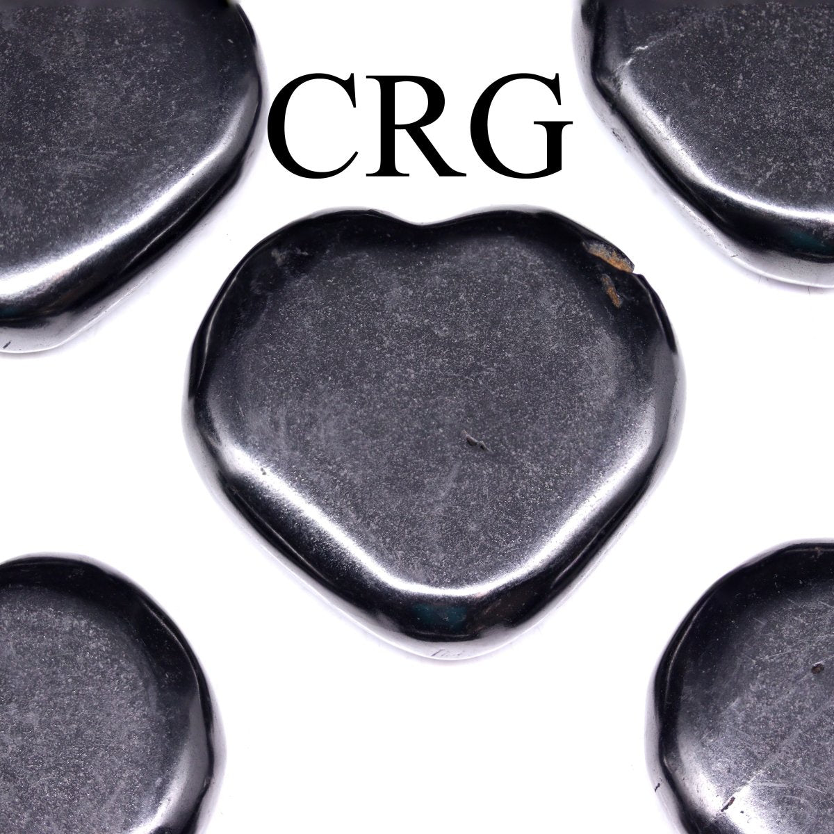 Shungite Pocket Heart 1.5 to 2 Inches (1 Piece)