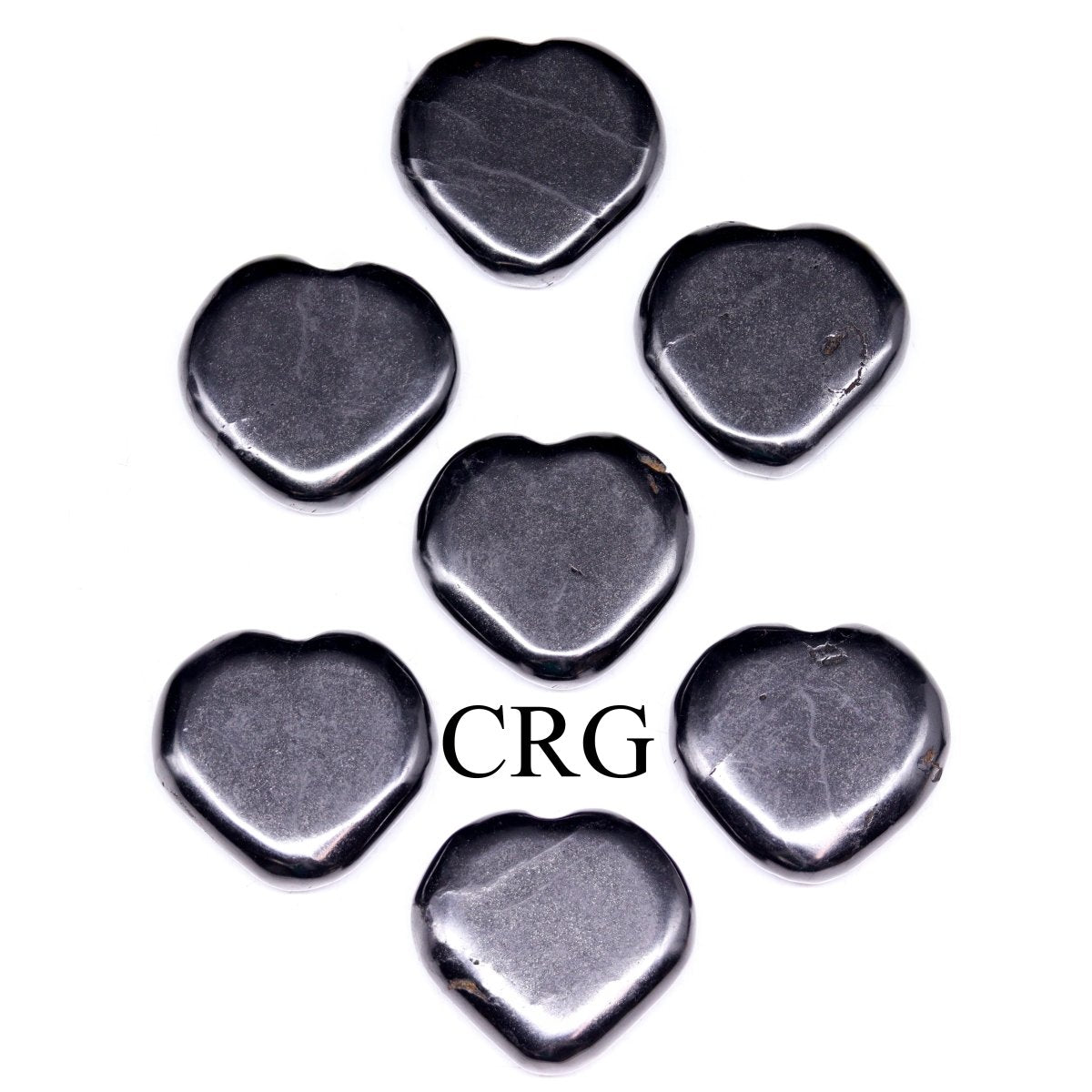 Shungite Pocket Heart 1.5 to 2 Inches (1 Piece)