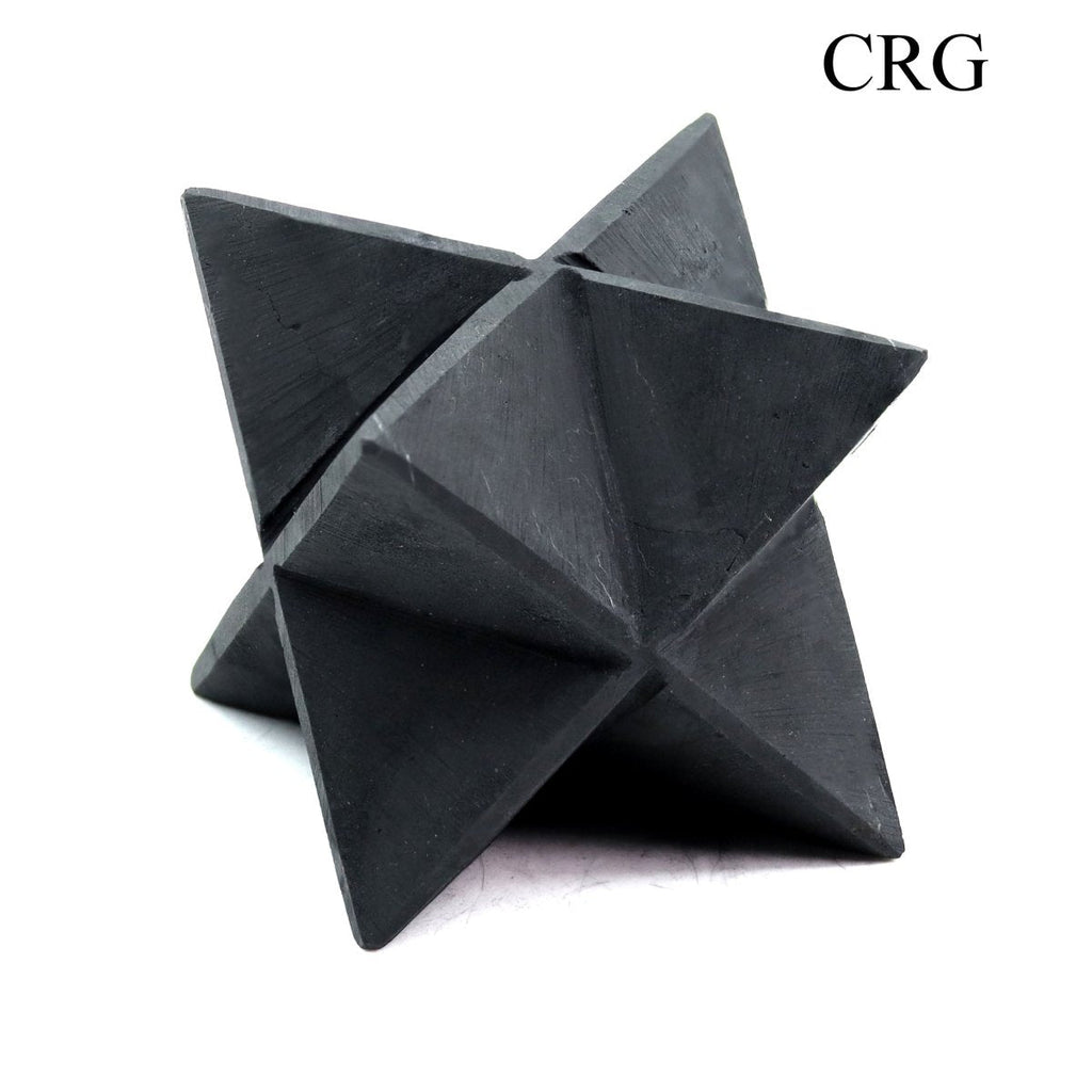 Shungite Merkaba Large (1 Piece) Size 8.5 cm Unpolished Crystal Gemstone