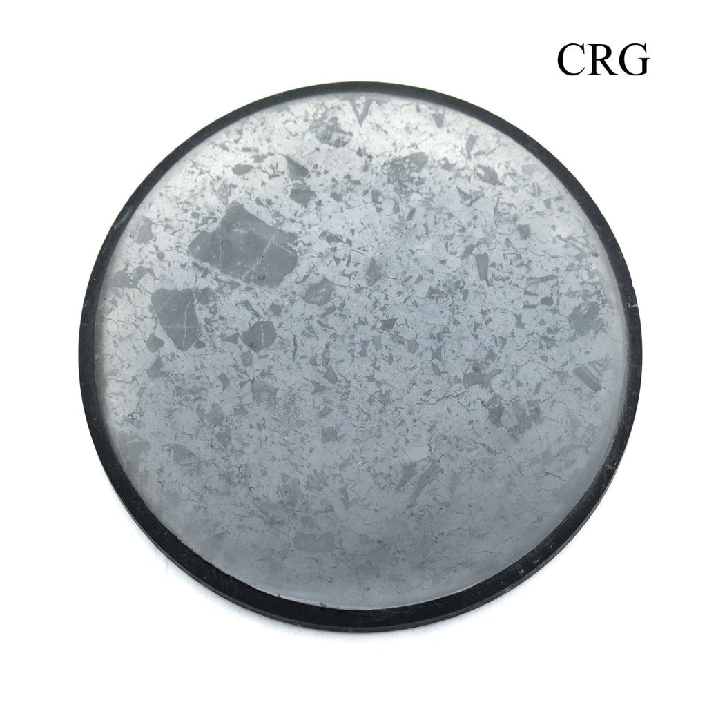 Shungite Polished Disk 3.5 inch (1 Piece)