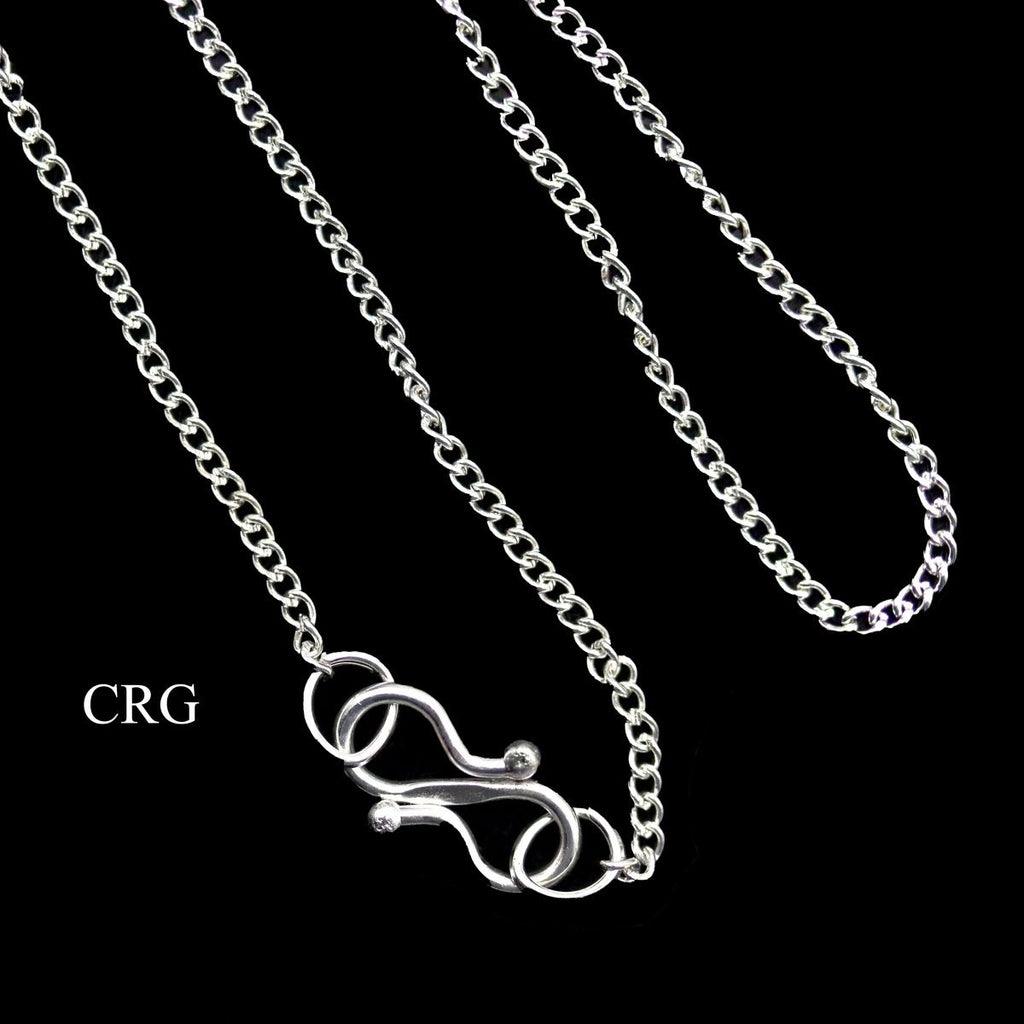 Silver Chain Necklace (18 Inches) (1 Piece) (INJD)