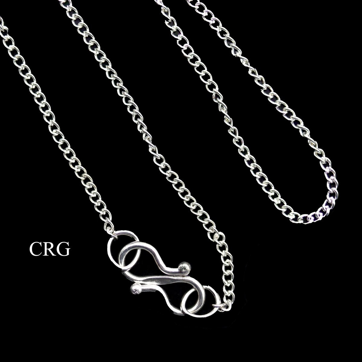 Silver Chain Necklace (18 Inches) (1 Piece) (INJD)