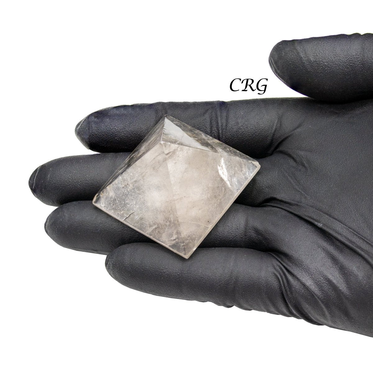 Smoky Quartz Pyramid (1 Piece) Size 40 mm 4-Sided Crystal Gemstone Decor