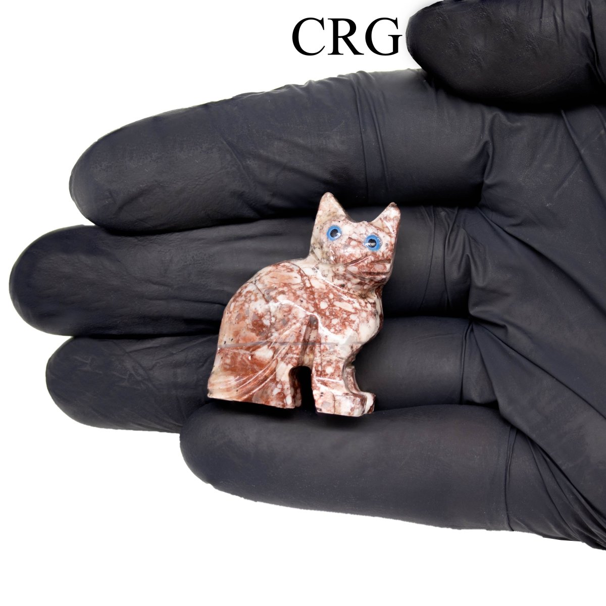 Soapstone Cats (10 Pieces) Size 1.5 Inches Crystal Gemstone Animal Carvings