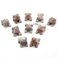Soapstone Frogs (10 Pieces) Size 1.5 Inches Crystal Gemstone Animal Carvings