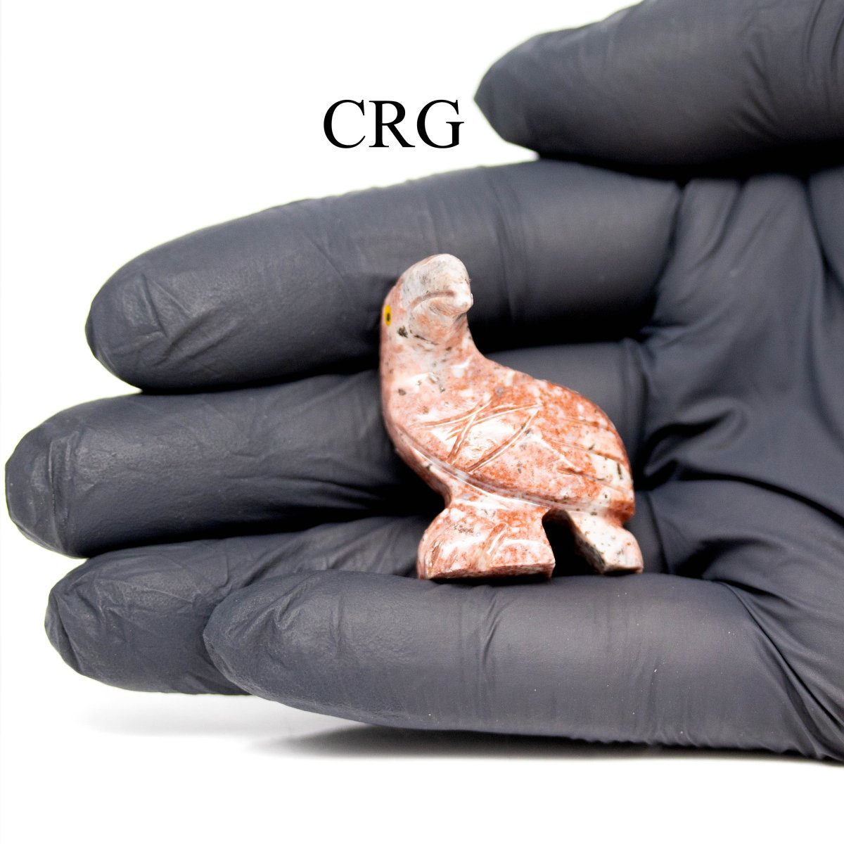 Soapstone Toucans (10 Pieces) Size 1.5 Inches Crystal Gemstone Animal Carvings