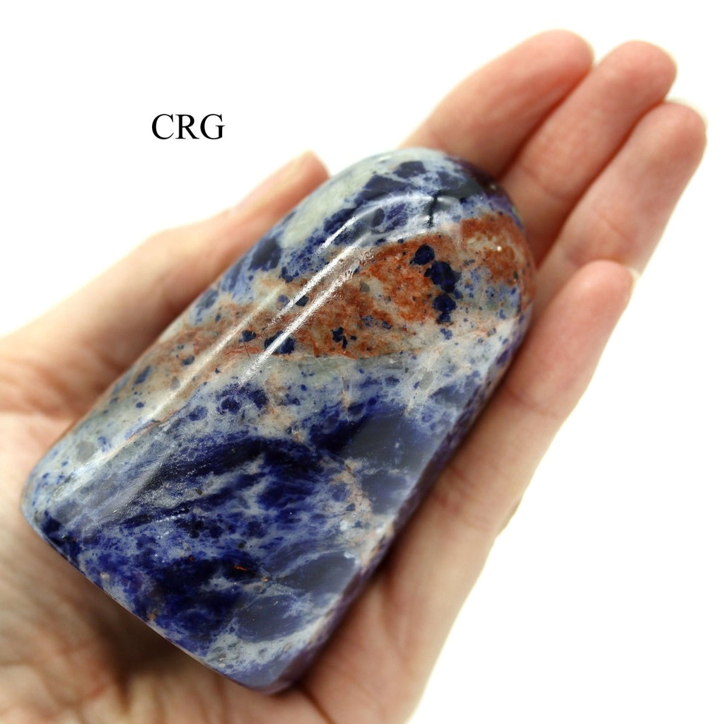 Sodalite Freeform Boulder (1 Piece) Size 3 to 5 Inches Standing Gemstone Decor