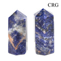 Sodalite Mini Towers (2 Pieces) Size 50 mm Crystal Gemstone Points