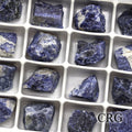 Sodalite Rough Wholesale Flat (24 Pieces) Size 1.2 to 1.5 Inches Raw Rock Crystal Flat