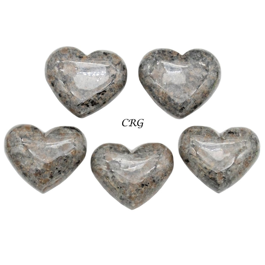 Sodalite Syenite Hearts (1 Pound) Size 1.5 Inches Crystal Gemstone Shapes