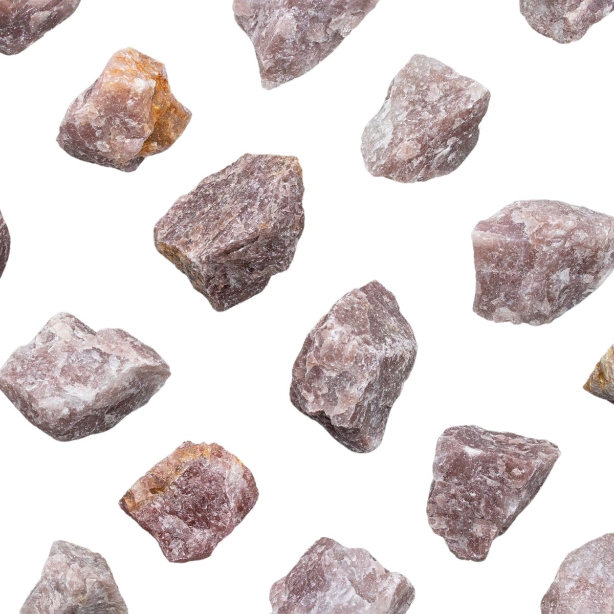 Strawberry Quartz Rough Bulk Wholesale Lot (1 to 2 inch)