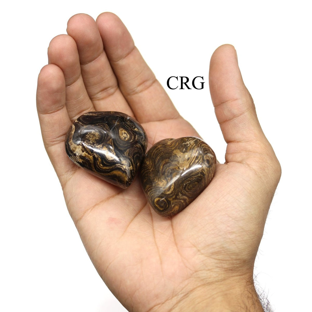 Stromatolite Puffy Heart 30 mm (1 piece)